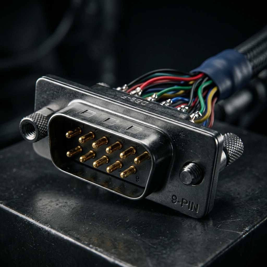 D-SUB 9-Pin Connector